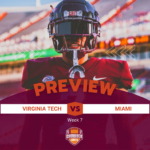 Virginia Tech Football takes on Miami, 2022